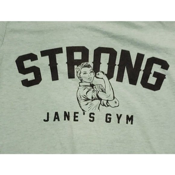 Jane's Gym Strong Bella Canvas T-shirt - Picture 2 of 3